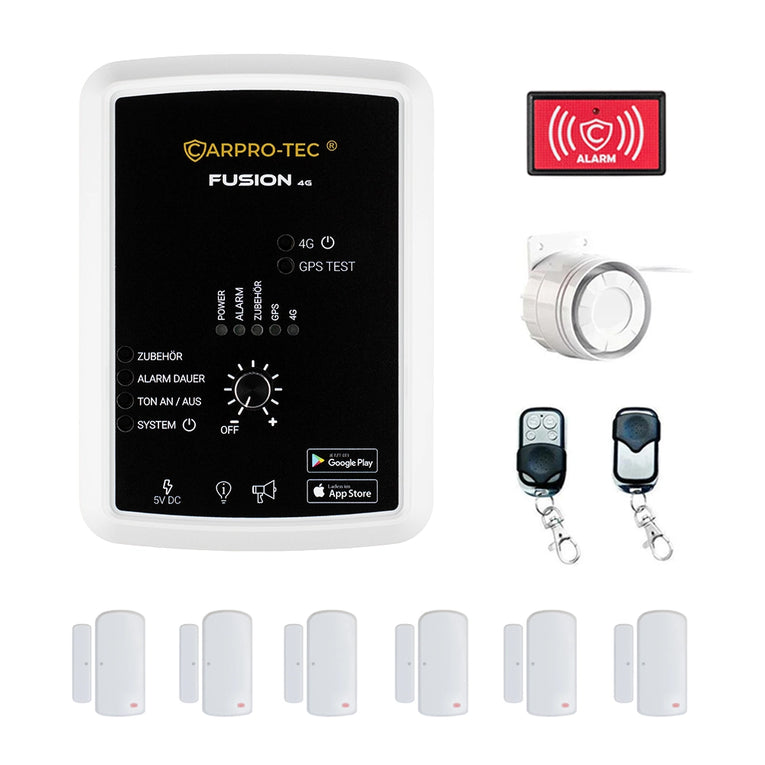 Wohnmobil Alarmanlage CarPro-Tec Camper Basic Set