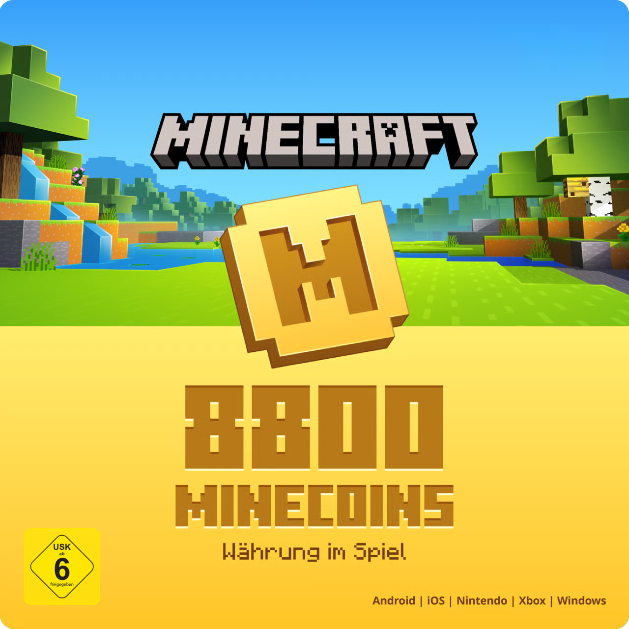 Minecraft 8800 Minecoins Guthaben