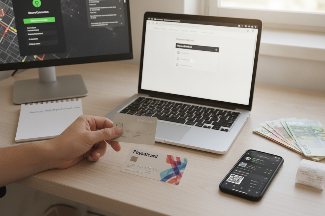 Verschiedene Methoden zum anonym bezahlen im Internet mit Prepaid-Karten, Bargeld und digitalen Wallets