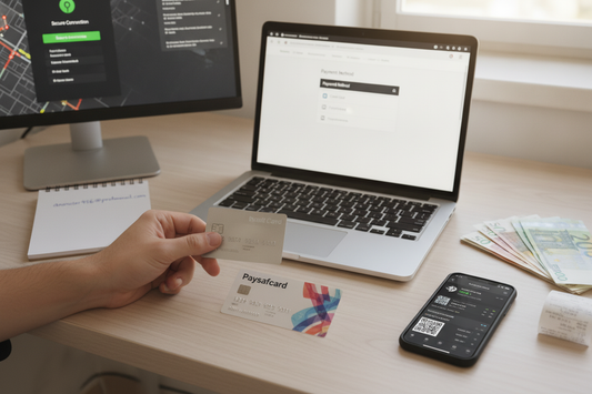 Verschiedene Methoden zum anonym bezahlen im Internet mit Prepaid-Karten, Bargeld und digitalen Wallets