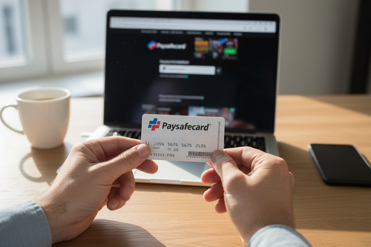 Paysafecard online kaufen leicht gemacht – digitale Guthabenkarte am Laptop erwerben