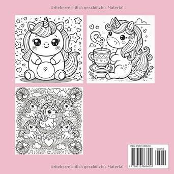 Einhorn Malbuch für Kinder – Zauberhafter Malspaß für Mädchen