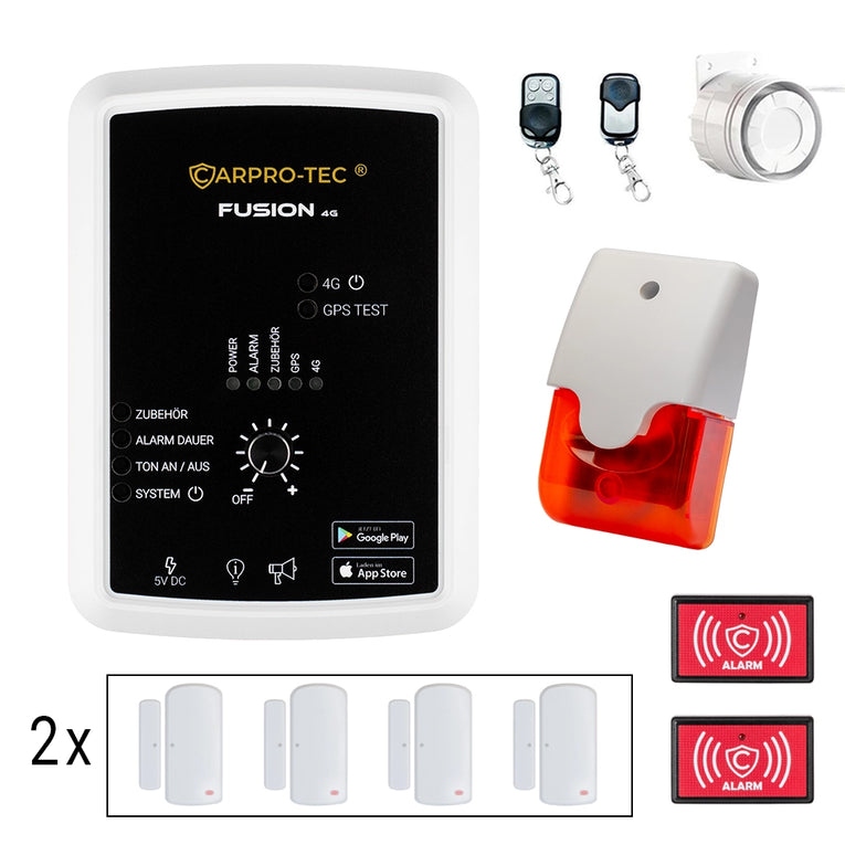 Wohnmobil Alarmanlage CarPro-Tec Camper Plus Set